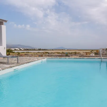 Naxos Beachfront Private With Pool Vila