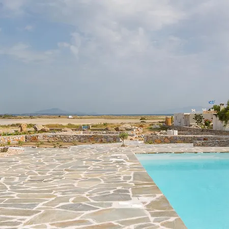 Vila Naxos Beachfront Private With Pool *